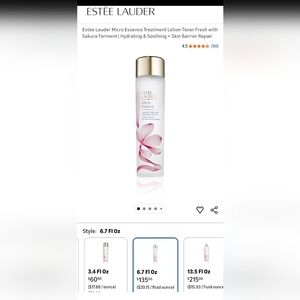 Estée Lauder 🌸NIB Micro Essence Treatment Lotion Toner 🌸6.7oz/200ml
